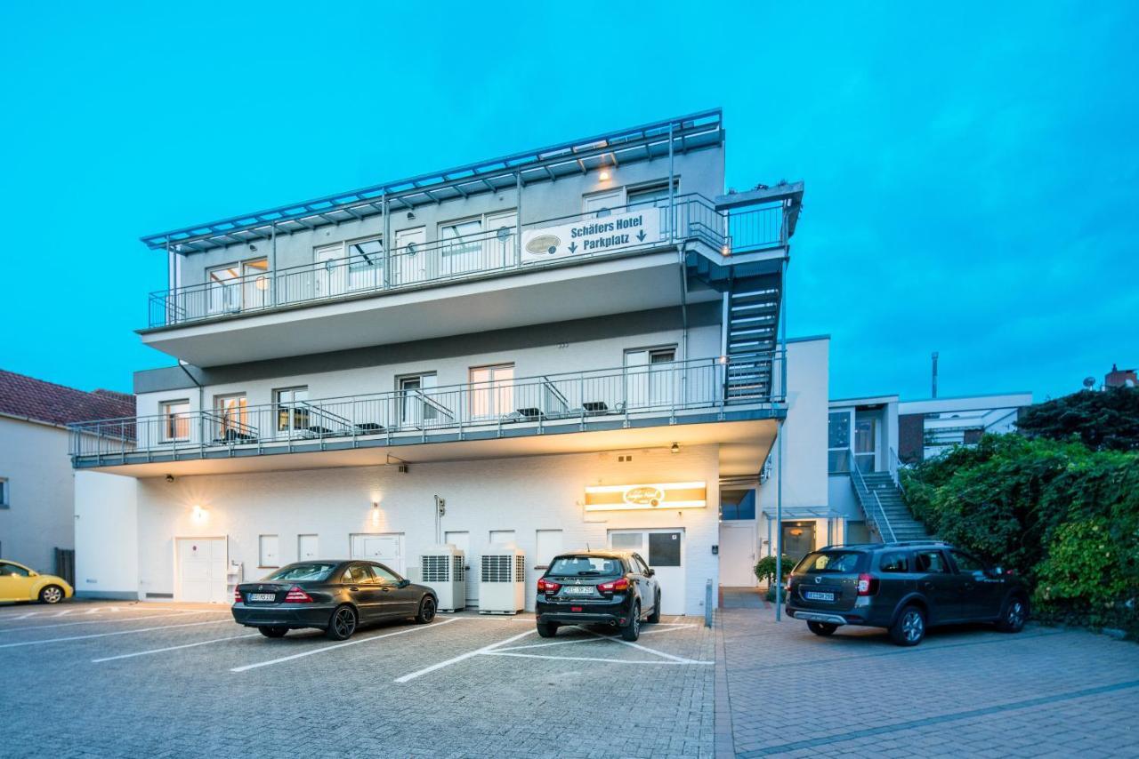 Schaefers Hotel, Self-Check-In, Cafe Und Baecker Am Hotel 弗希塔 外观 照片