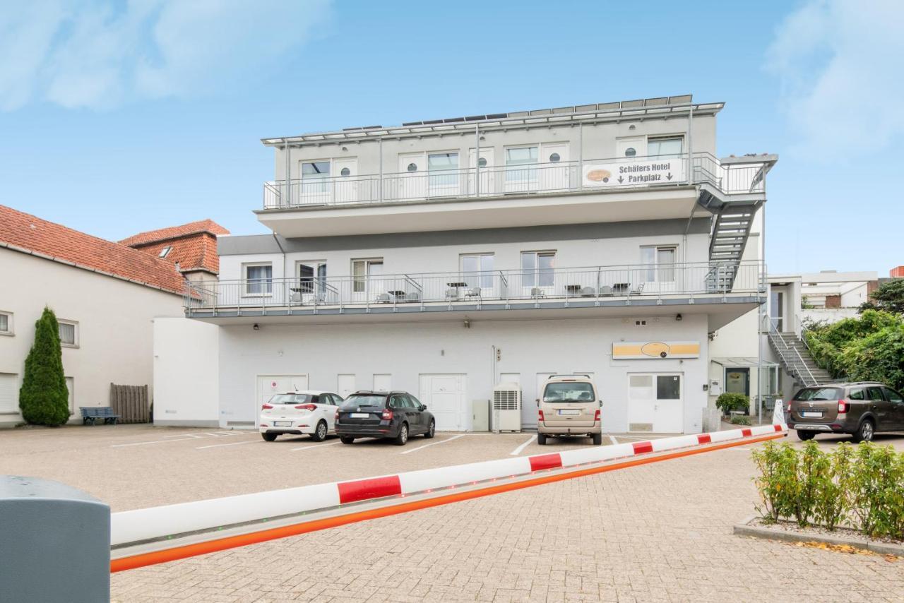 Schaefers Hotel, Self-Check-In, Cafe Und Baecker Am Hotel 弗希塔 外观 照片